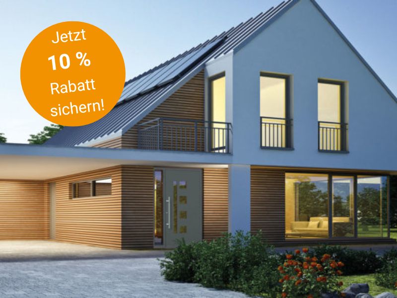 Beitragsbild Stimmungsaufnahme Haustürenaktion Groke Haus beleuchtet | BWE, Unterschleißheim
