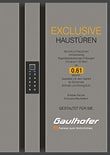Katalogansicht Gaulhofer Exclusive Haustüren | BWE Unterschleißheim